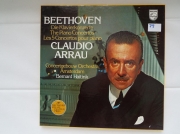 Beethoven Die Klavierkoncerte Claudio Arrau  BOX 4LP